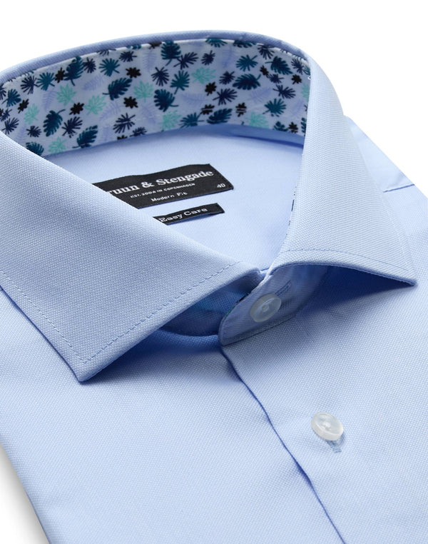 BS Holger Modern Fit Shirt - Light Blue