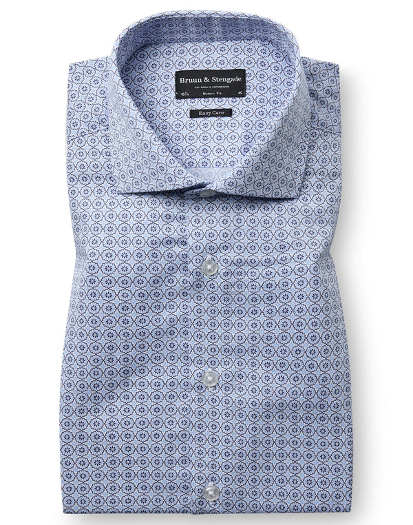 BS Fabian Modern Fit Shirt - Light Blue
