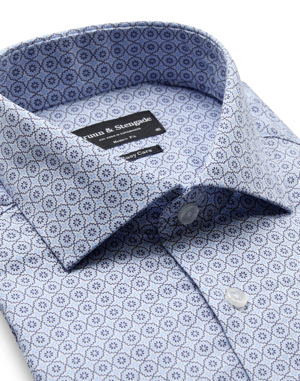 BS Fabian Modern Fit Shirt - Light Blue