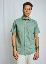 BS Hauger Casual Modern Fit Shirt - Green