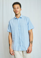 BS Hauger Casual Modern Fit Shirt - Light Blue