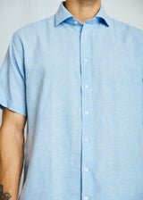 BS Hauger Casual Modern Fit Shirt - Light Blue