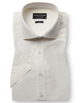 BS Hauger Casual Modern Fit Shirt - White