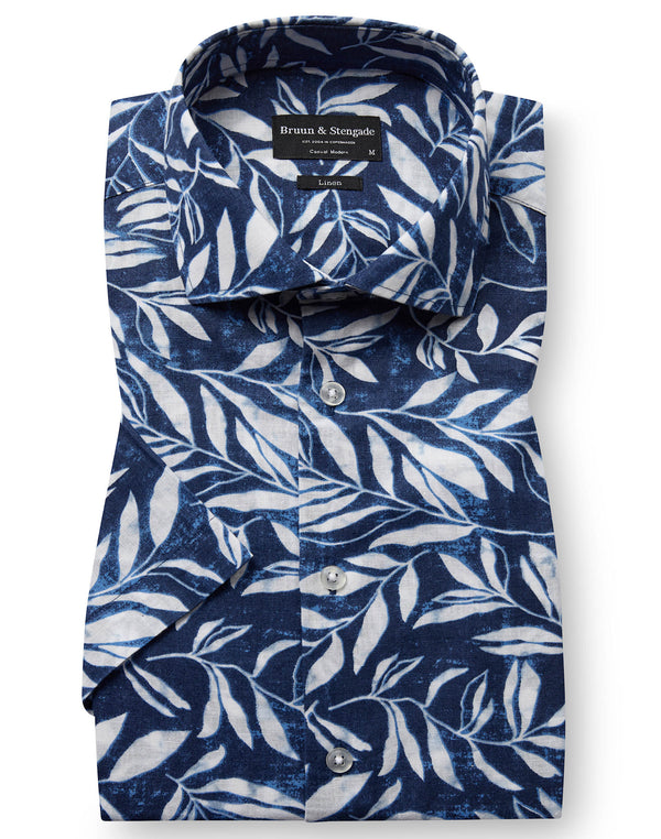 BS Cordeel Casual Modern Fit Shirt - Navy