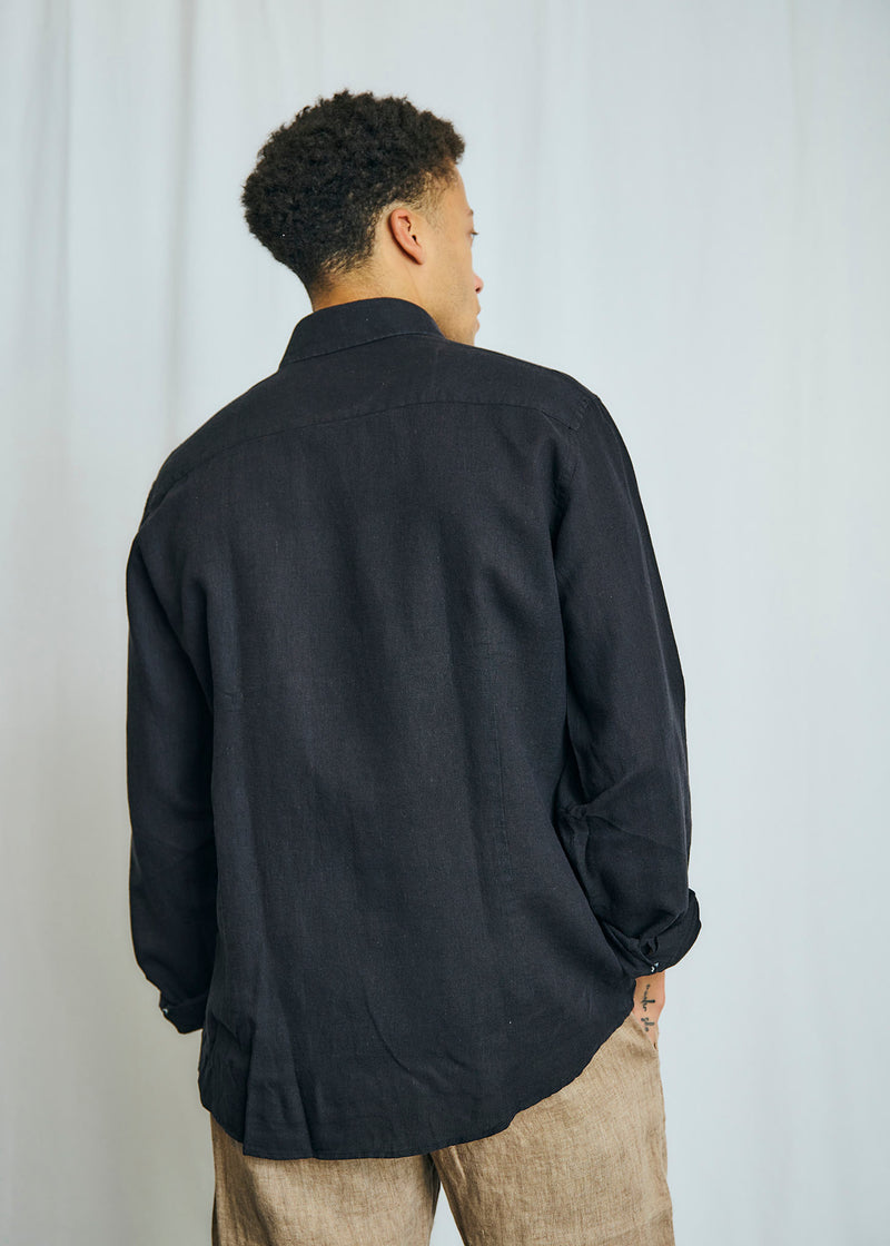 BS Antonelli Casual Modern Fit Shirt - Black