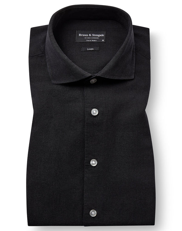 BS Antonelli Casual Modern Fit Shirt - Black