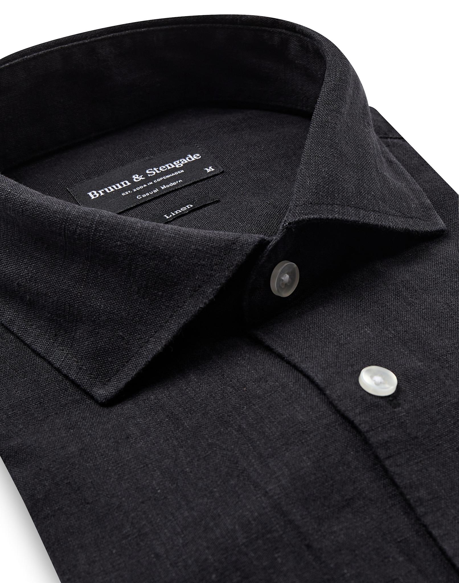 BS Antonelli Casual Modern Fit Shirt - Black