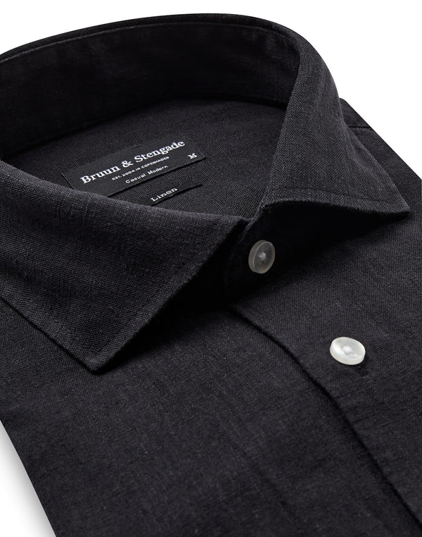 BS Antonelli Casual Modern Fit Shirt - Black