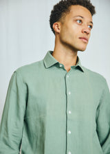 BS Antonelli Casual Modern Fit Shirt - Green