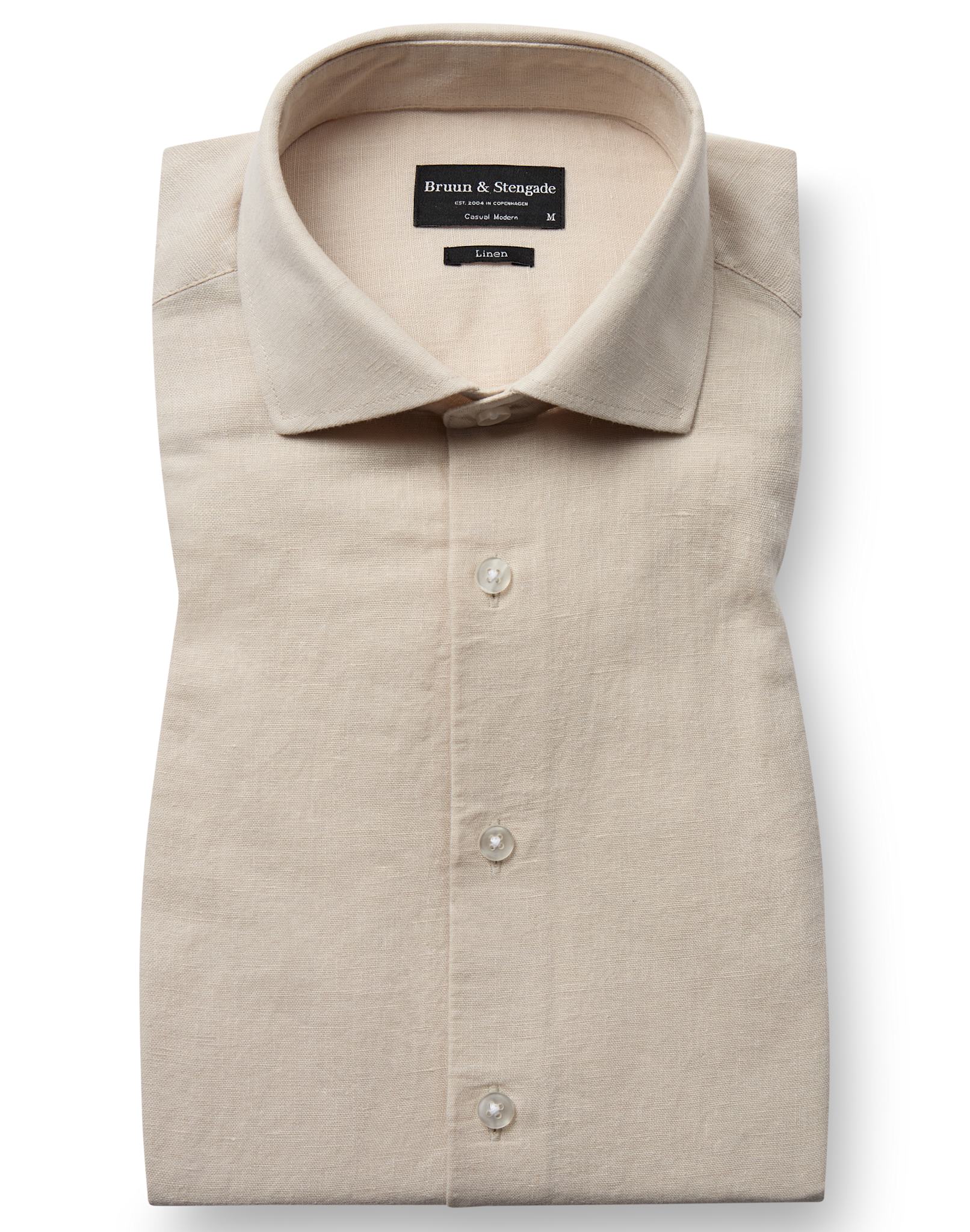 BS Antonelli Casual Modern Fit Shirt - Sand