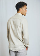 BS Antonelli Casual Modern Fit Shirt - Sand