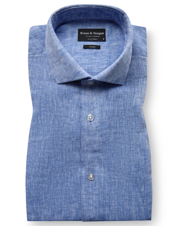 BS Antonelli Casual Modern Fit Shirt - Blue