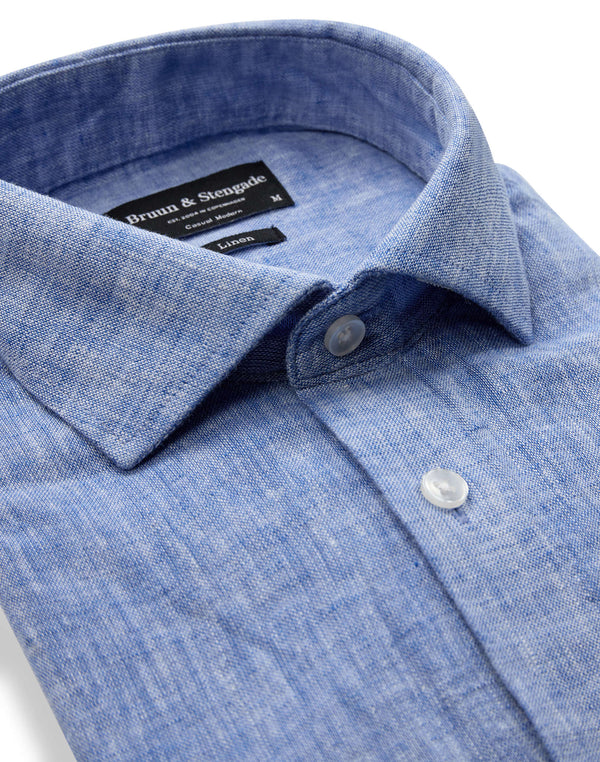 BS Antonelli Casual Modern Fit Shirt - Blue