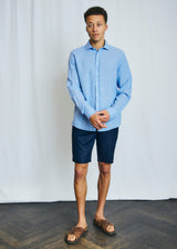 BS Antonelli Casual Modern Fit Shirt - Light Blue