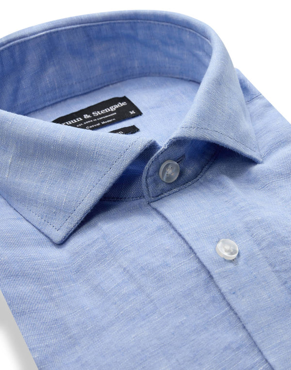 BS Antonelli Casual Modern Fit Shirt - Light Blue