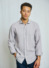 BS Antonelli Casual Modern Fit Shirt - Light Grey