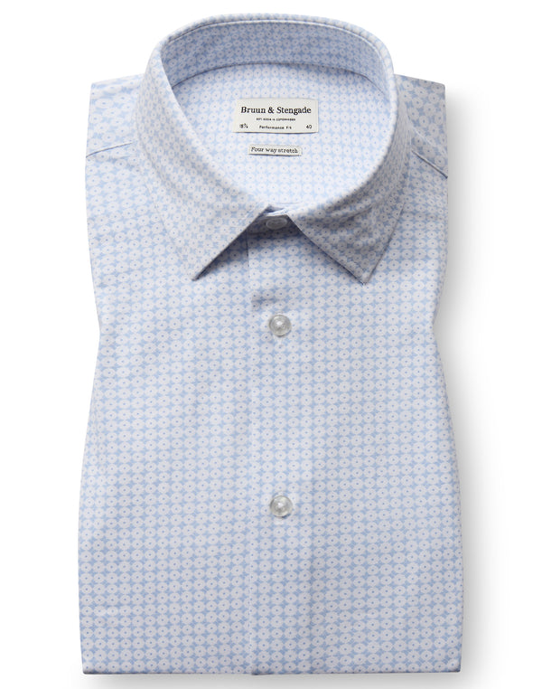 BS Moreno Performance Fit Shirt - White