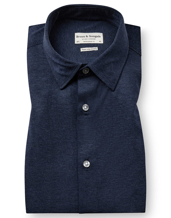 BS Nava Performance Fit Shirt - Navy