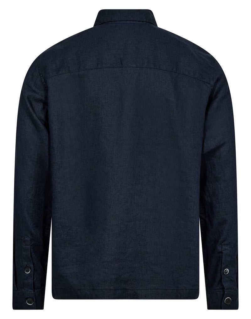 BS Adamos Overshirt - Navy