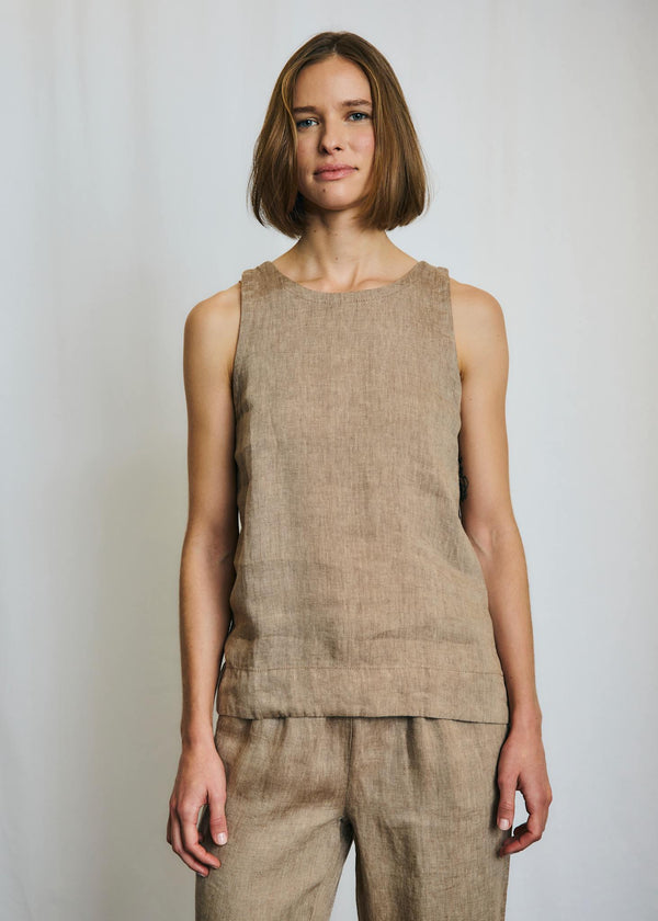 BS Loulia Top - Brown