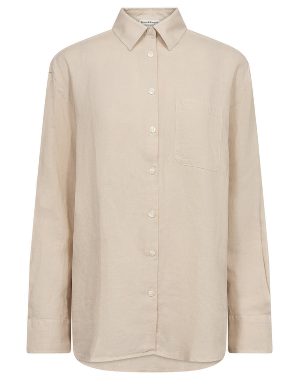 BS Aglaia Regular Fit Shirt - Sand