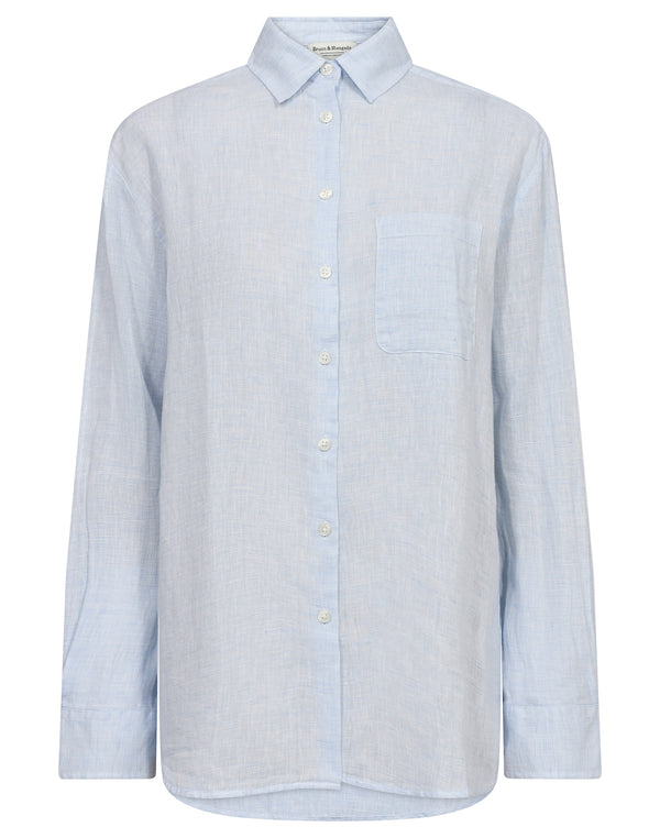 BS Aglaia Regular Fit Shirt - Sky