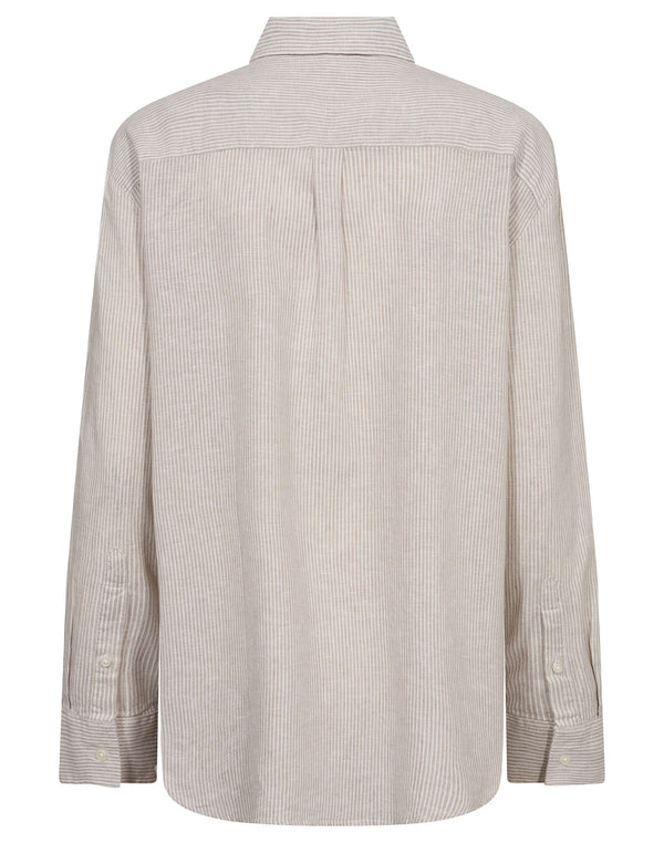 BS Aglaia Regular Fit Shirt - Clay/White