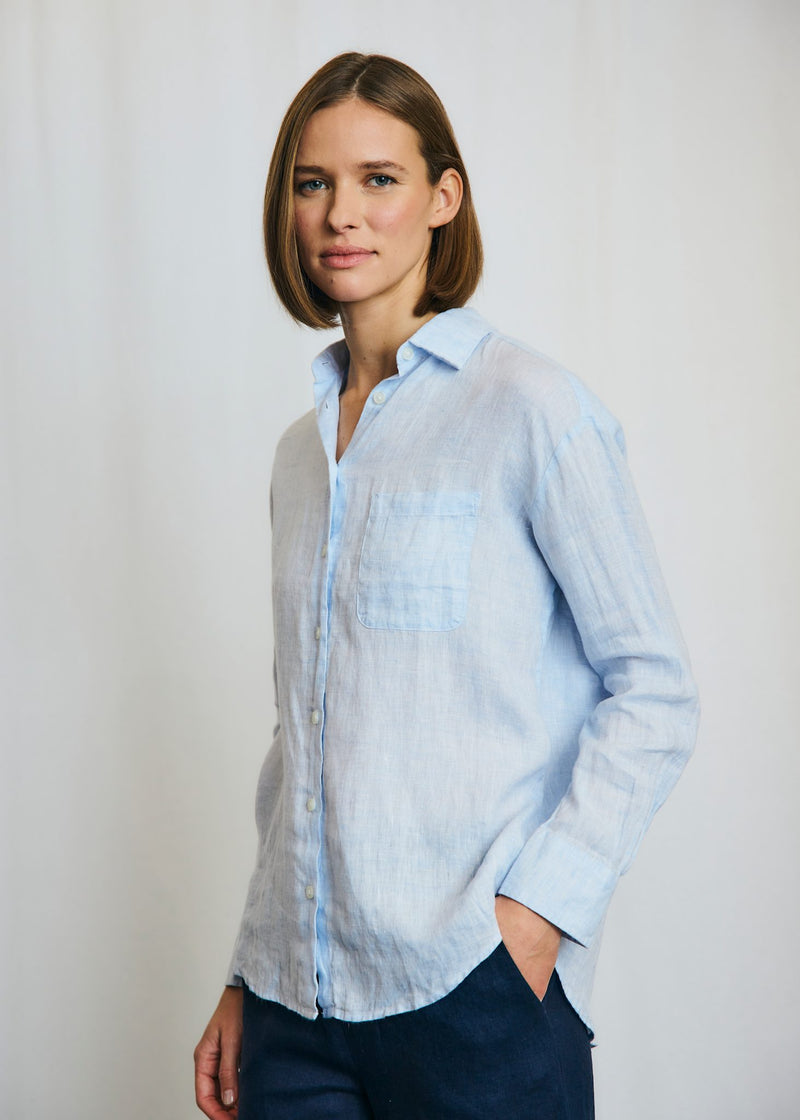 BS Daphne Regular Fit Shirt - Sky