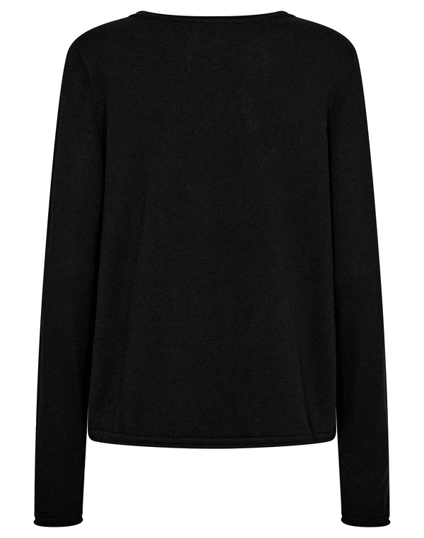 BS Ophelia Regular Fit Knitwear - Black
