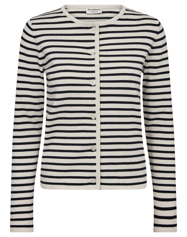 BS Melina Regular Fit Knitwear - Off White/Navy