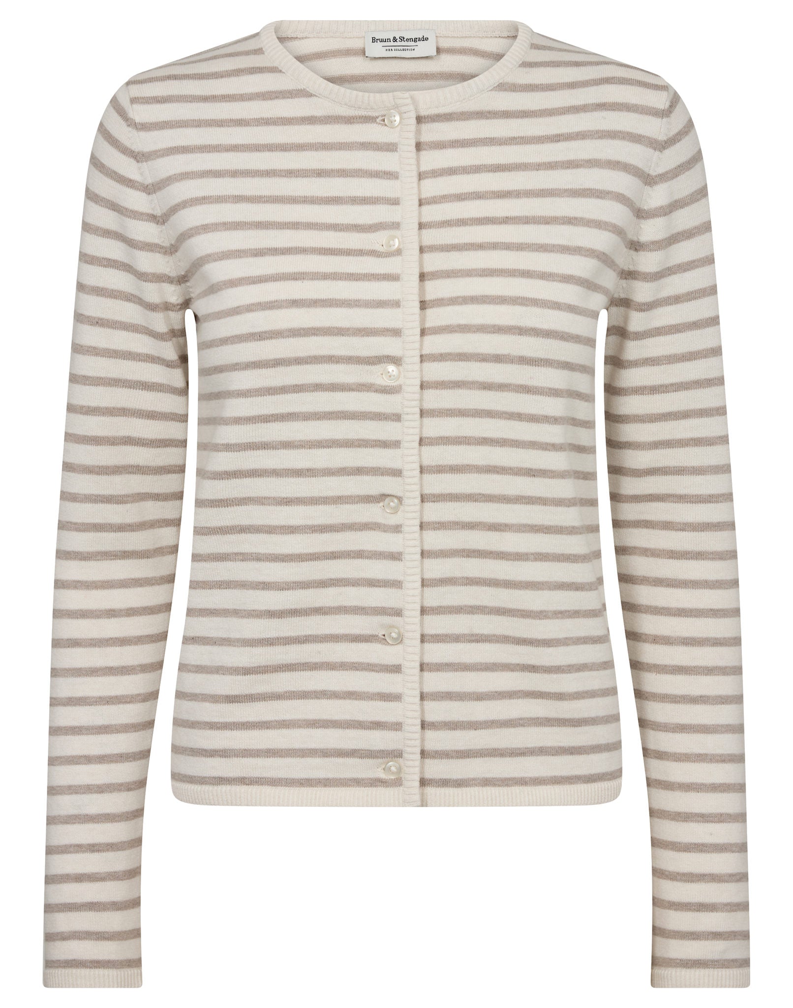 BS Melina Regular Fit Knitwear - Sand/White