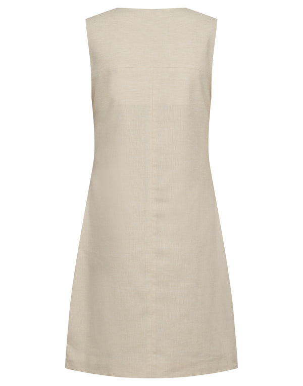 BS Gia Slim Fit Dress - Beige