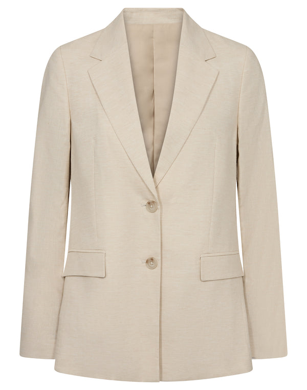 BS Irene Slim Fit Blazer - Beige