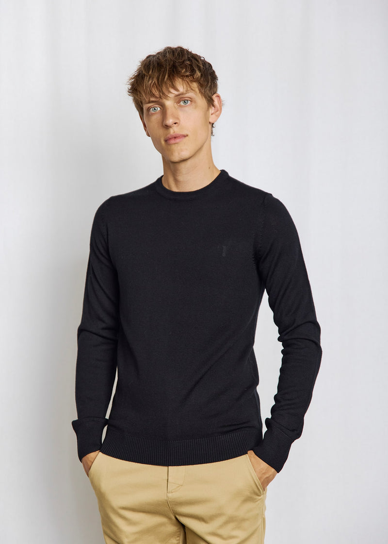 BS Jupiter Regular Fit Knitwear - Black