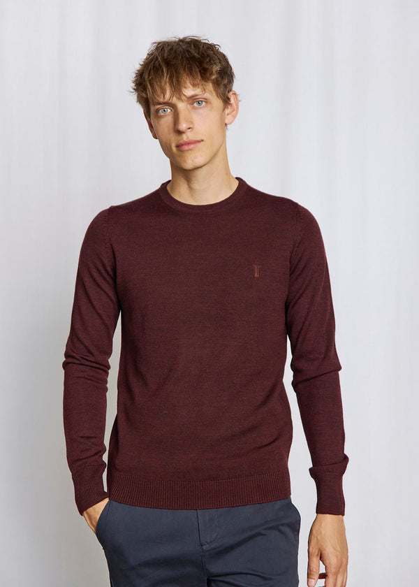 BS Jupiter Regular Fit Knitwear - Bordeaux