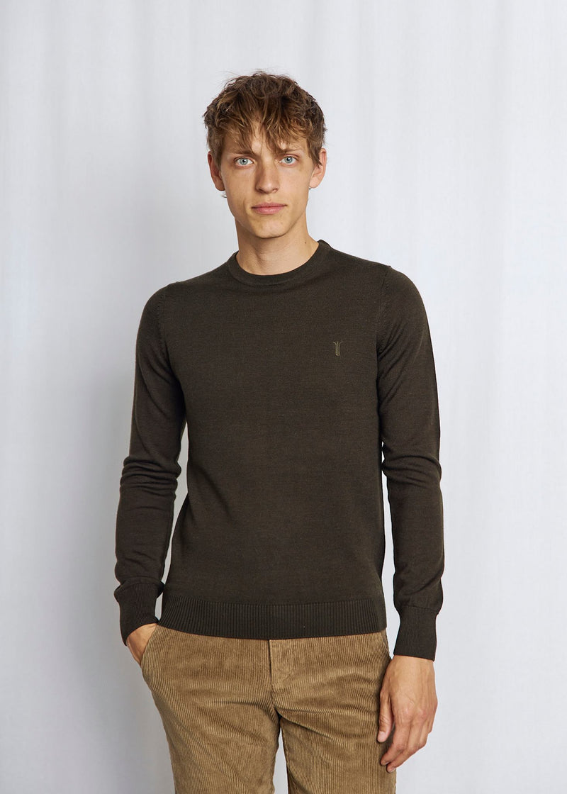 BS Jupiter Regular Fit Knitwear - Green