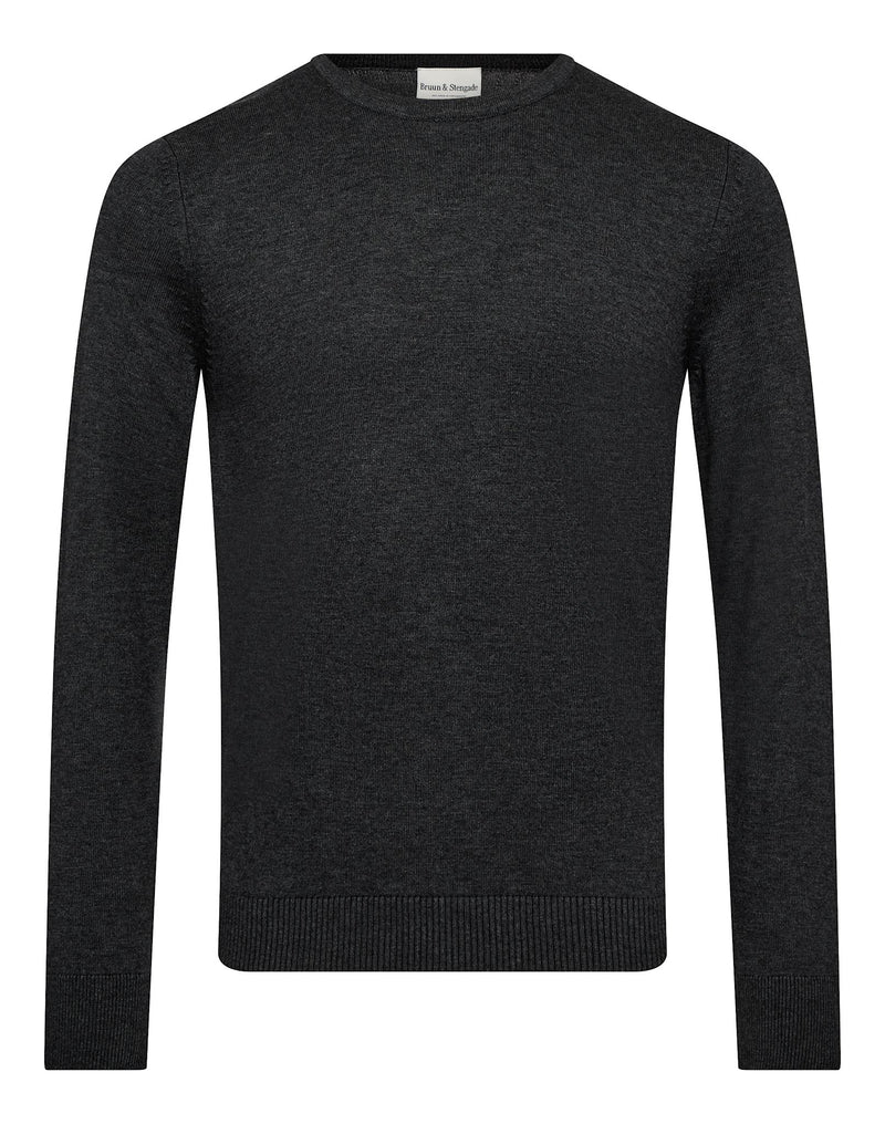 BS Jupiter Regular Fit Knitwear - Grey