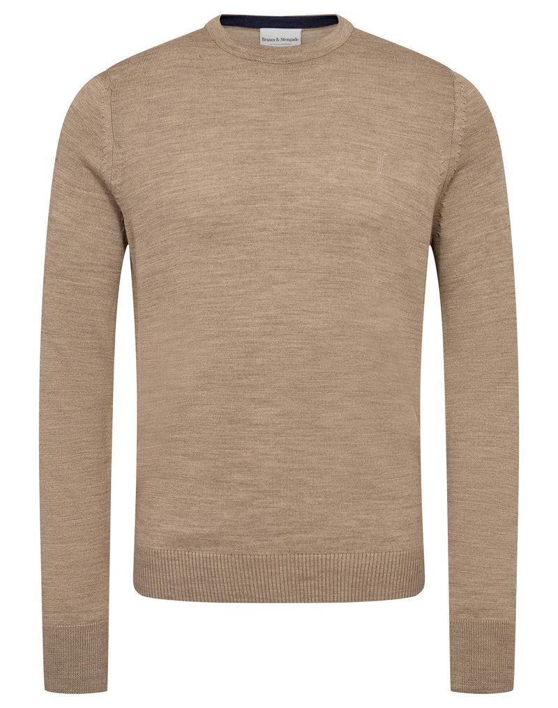 BS Jupiter Regular Fit Knitwear - Light Brown