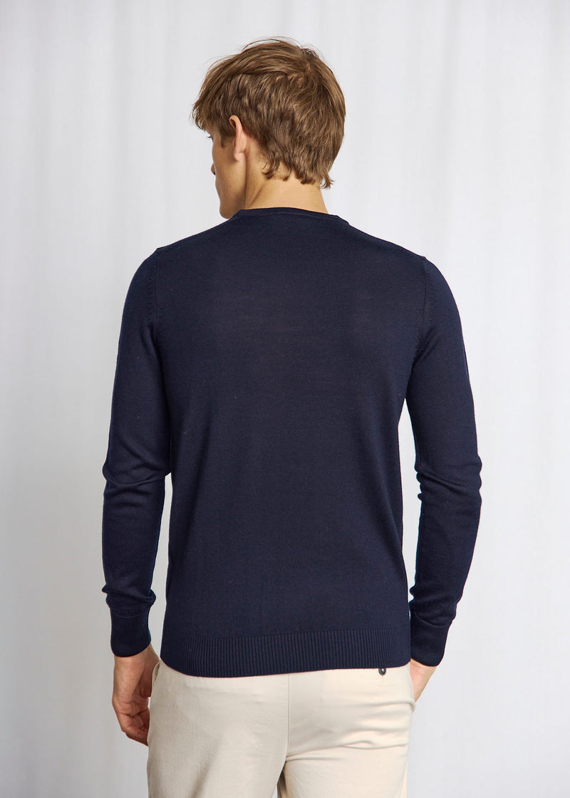 BS Jupiter Regular Fit Knitwear - Navy