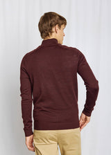 BS Pelle Regular Fit Knitwear - Bordeaux