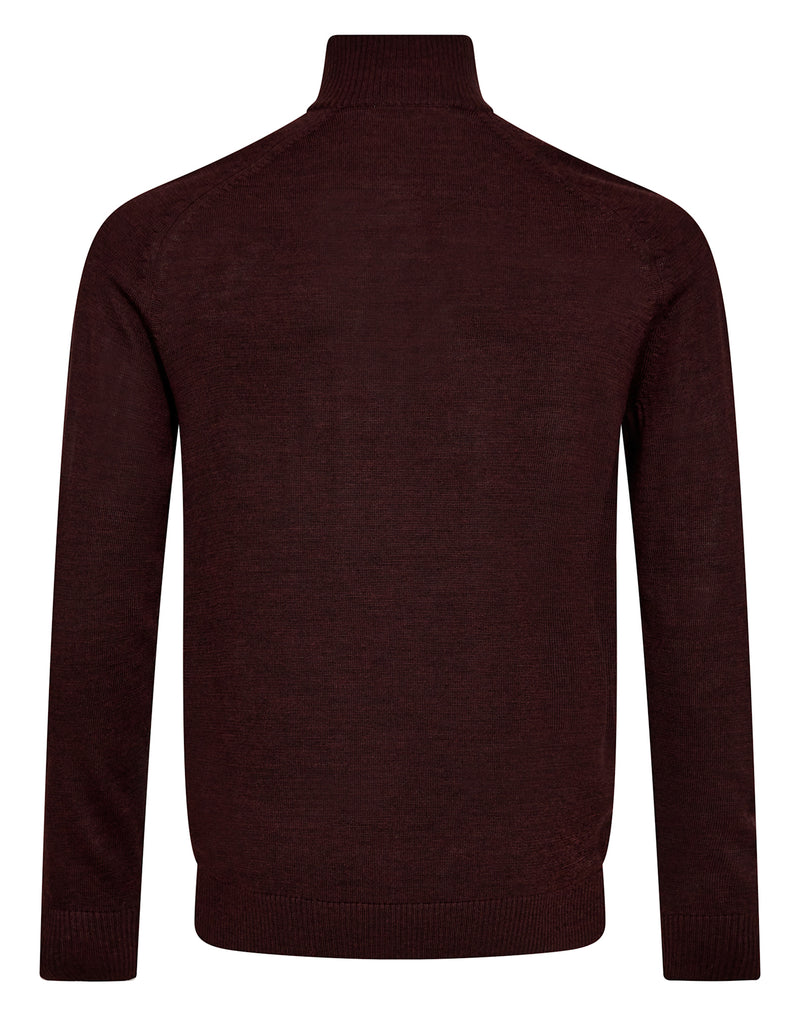 BS Pelle Regular Fit Knitwear - Bordeaux