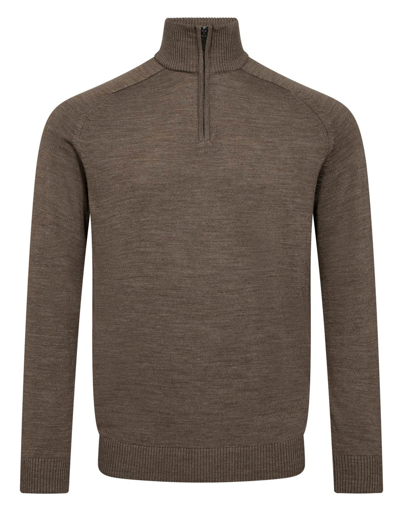 BS Pelle Regular Fit Knitwear - Brown