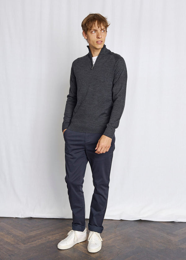 BS Pelle Regular Fit Knitwear - Grey