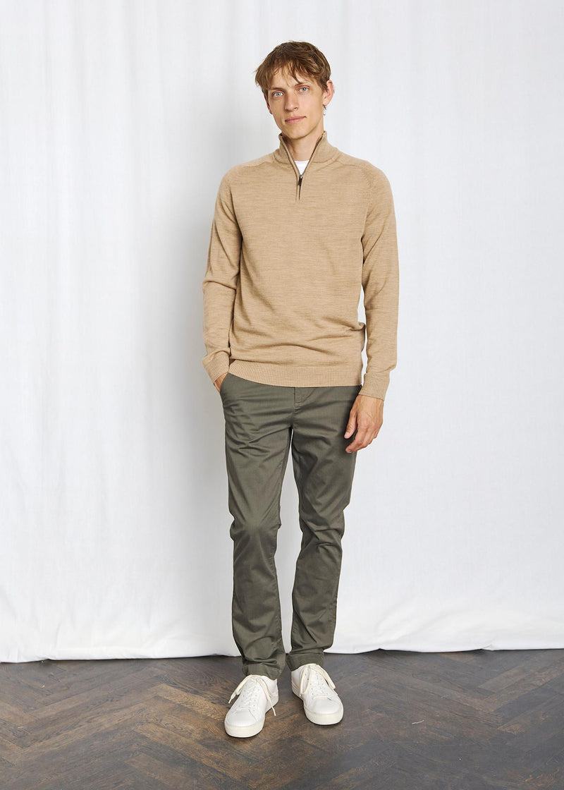 BS Pelle Regular Fit Knitwear - Light Brown