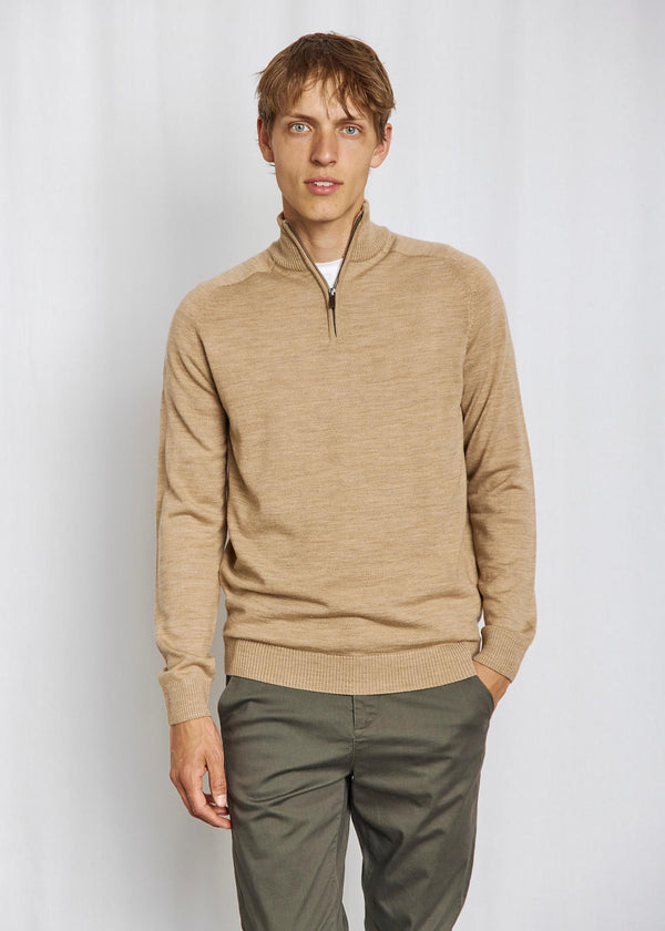 BS Pelle Regular Fit Knitwear - Light Brown