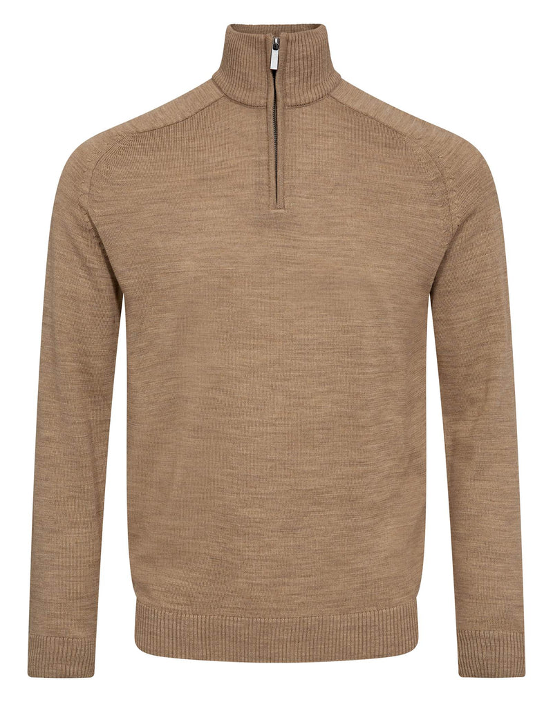 BS Pelle Regular Fit Knitwear - Light Brown