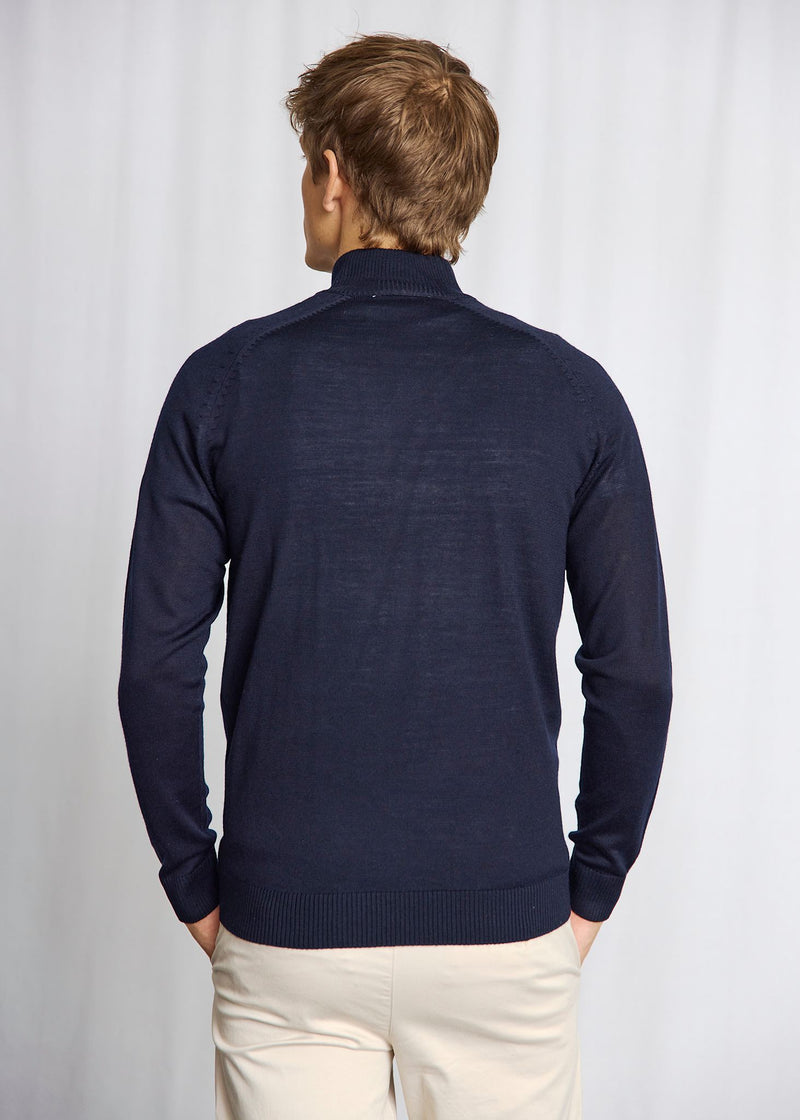 BS Pelle Regular Fit Knitwear - Navy