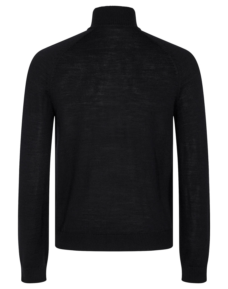 BS Pelle Regular Fit Knitwear - Black