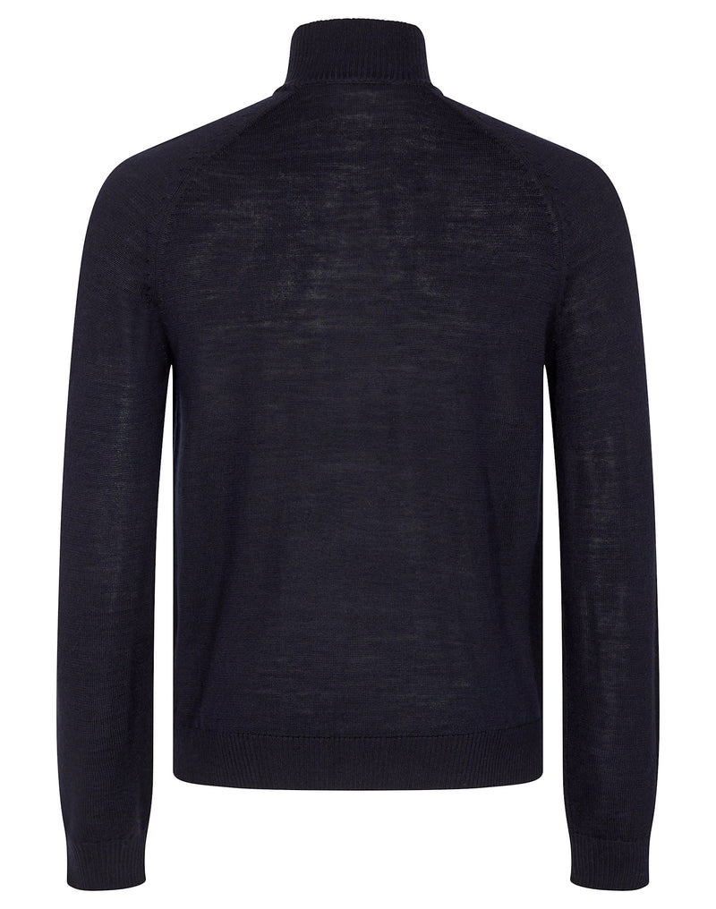 BS Pelle Regular Fit Knitwear - Navy