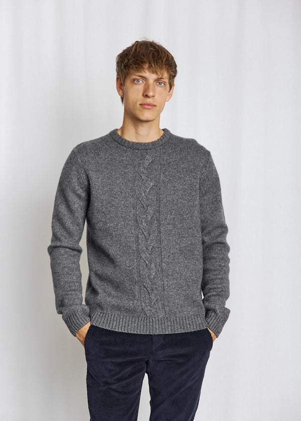 BS Tormod Regular Fit Knitwear - Grey